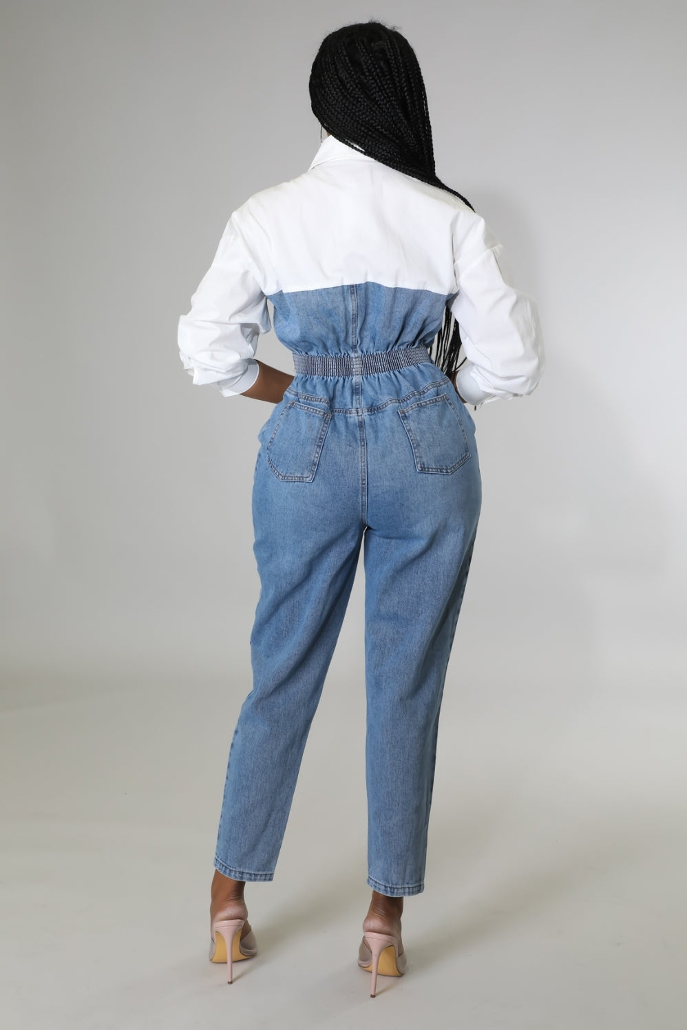 "BOSS LADY" JUMPSUIT