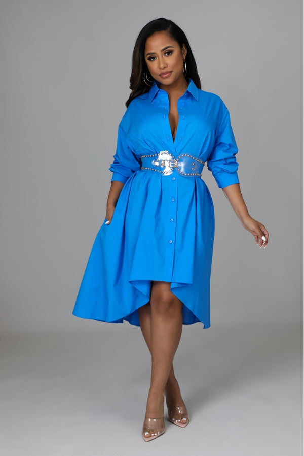 "TIMELESS TUNIC"  (BLUE)
