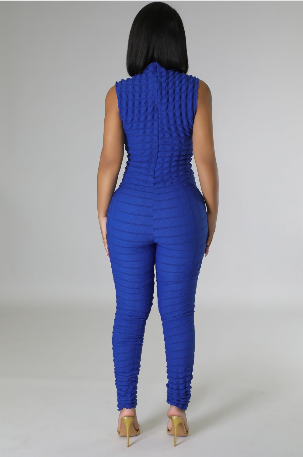 "BUMBLE BEE" JUMPSUIT (BLUE)