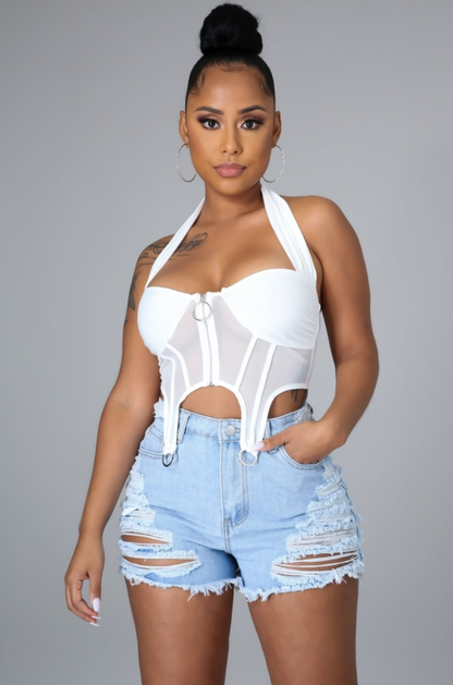 "GIRL NEXT DOOR" SHORTS