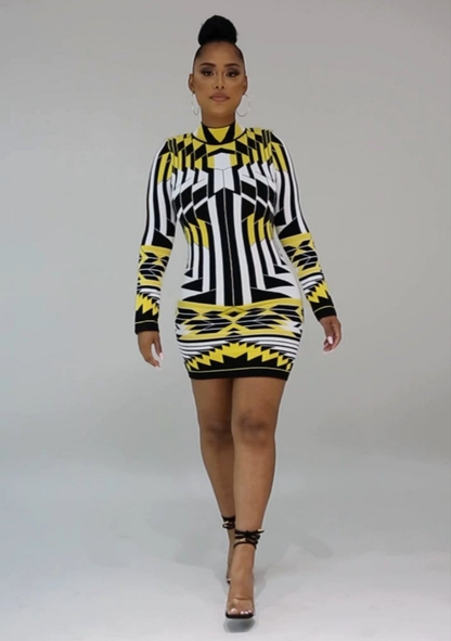 "BOSS BABE" SWEATER DRESS