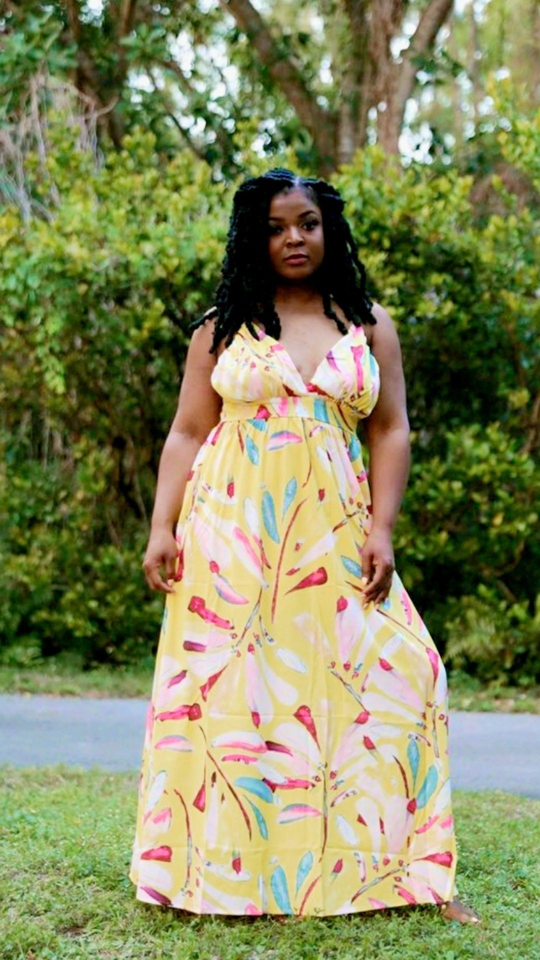 THE "CAICOS" DRESS  (YELLOW)