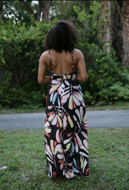 THE "CAICOS" MAXI DRESS  (BLACK)