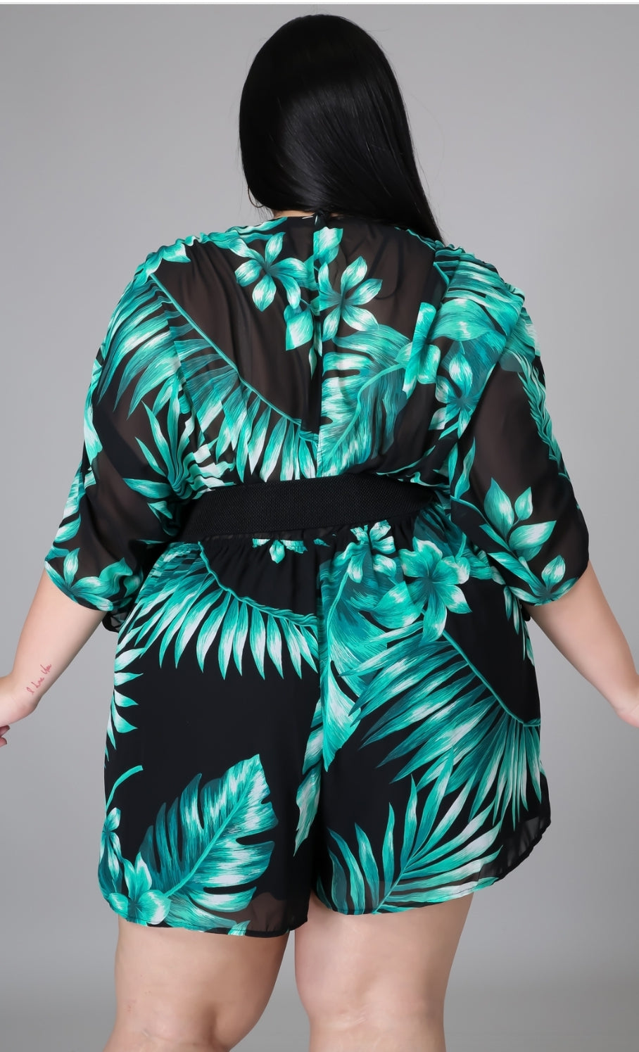 THE "HAWAIIAN GIRL" ROMPER (1X - 3X)