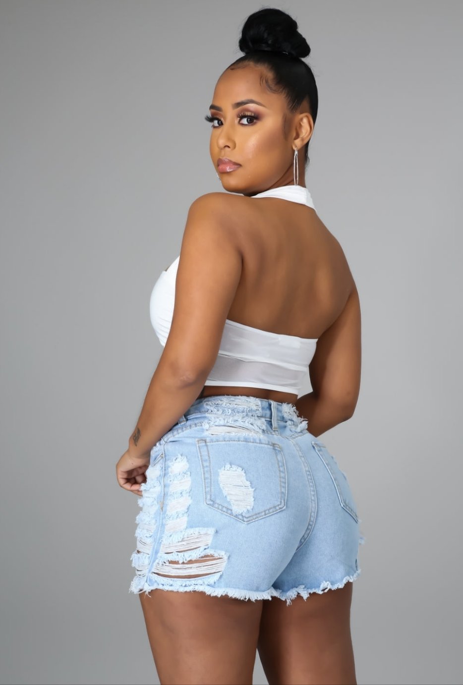 "GIRL NEXT DOOR" SHORTS