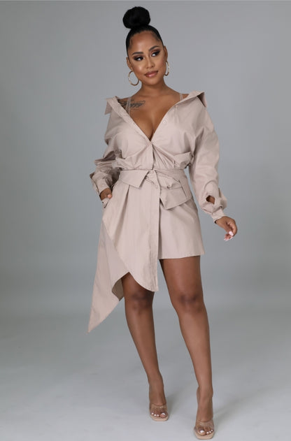 "ASYMMETRICAL" DRESS