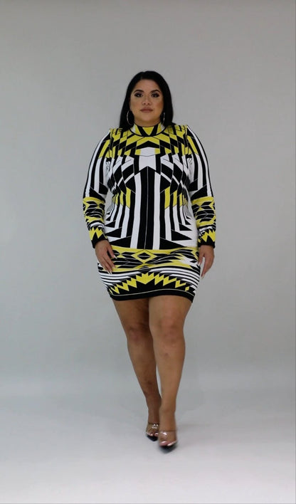 "BOSS BABE" SWEATER DRESS