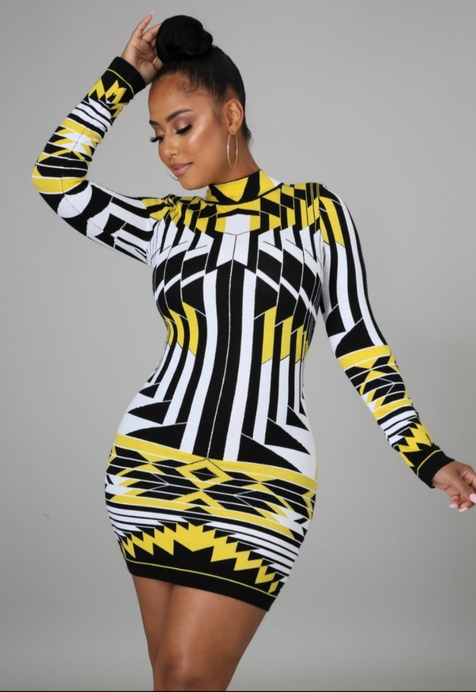 "BOSS BABE" SWEATER DRESS