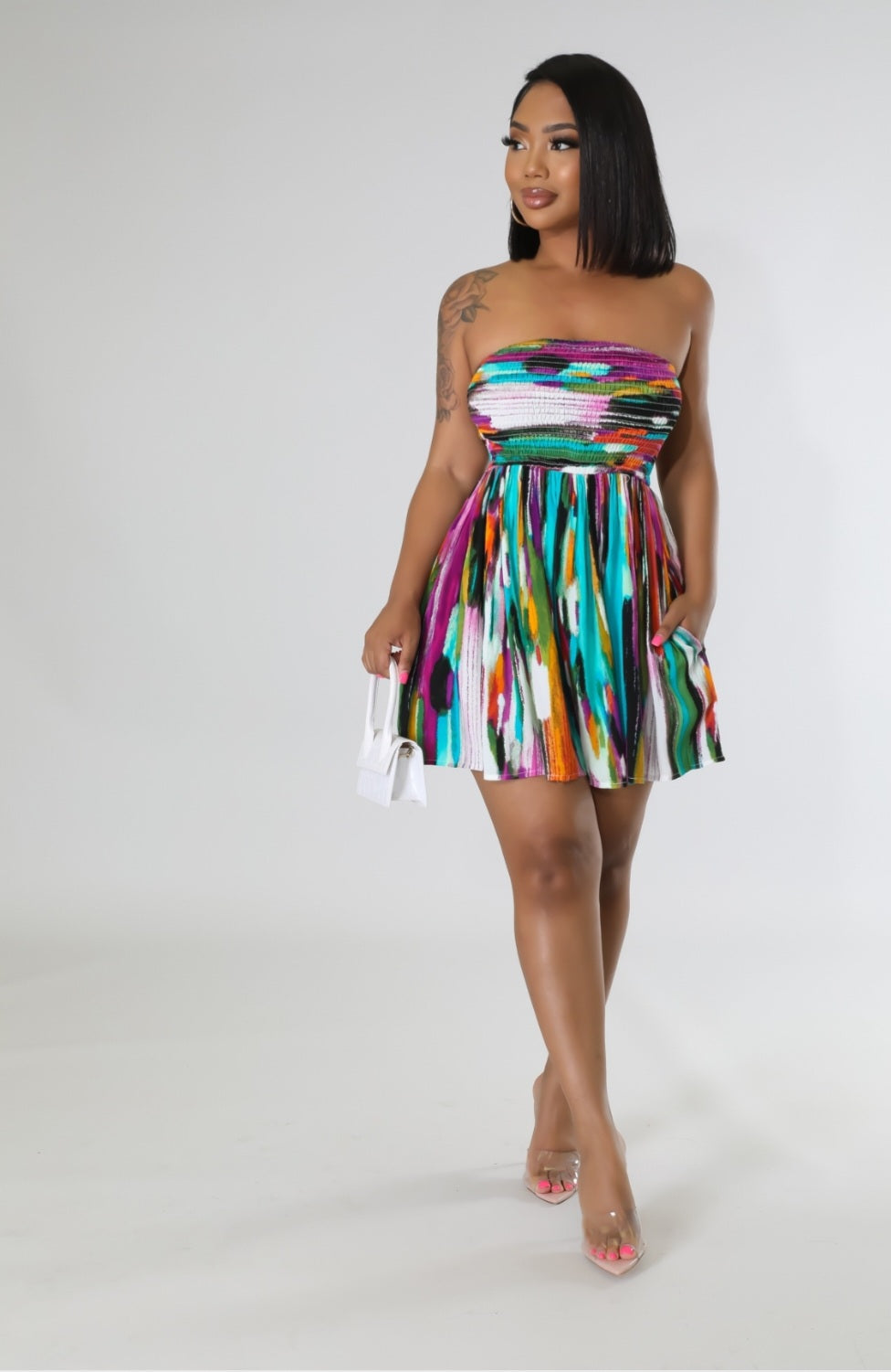 "PAINT THE TOWN" ROMPER