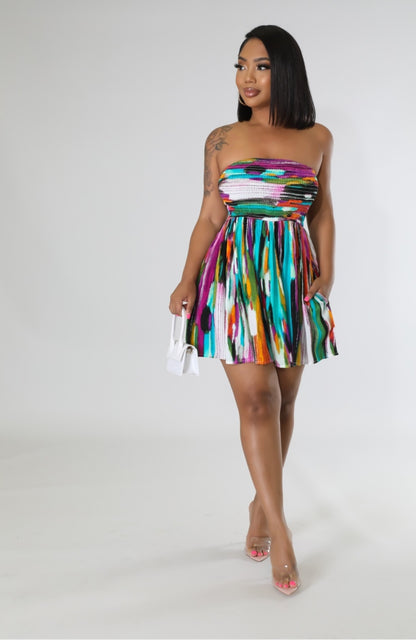 "PAINT THE TOWN" ROMPER