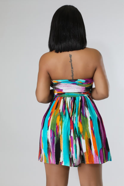 "PAINT THE TOWN" ROMPER