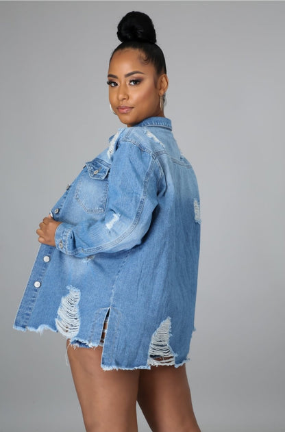 "CHASITY" DENIM JACKET