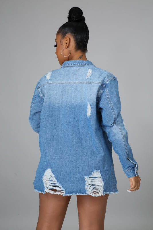 "CHASITY" DENIM JACKET
