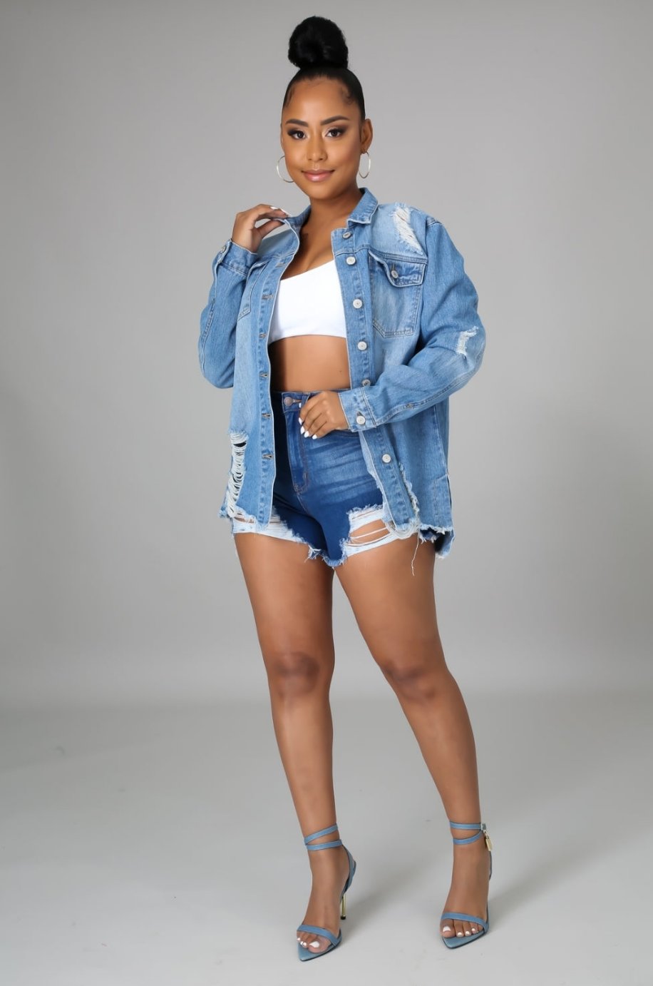 "CHASITY" DENIM JACKET