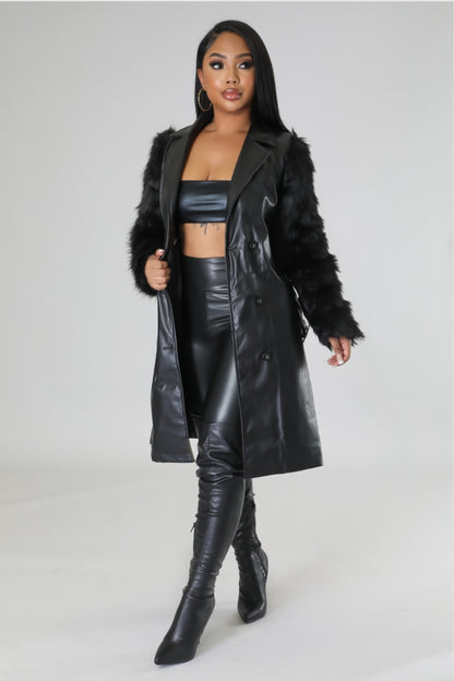 "PRIVILEGED LADY" COAT