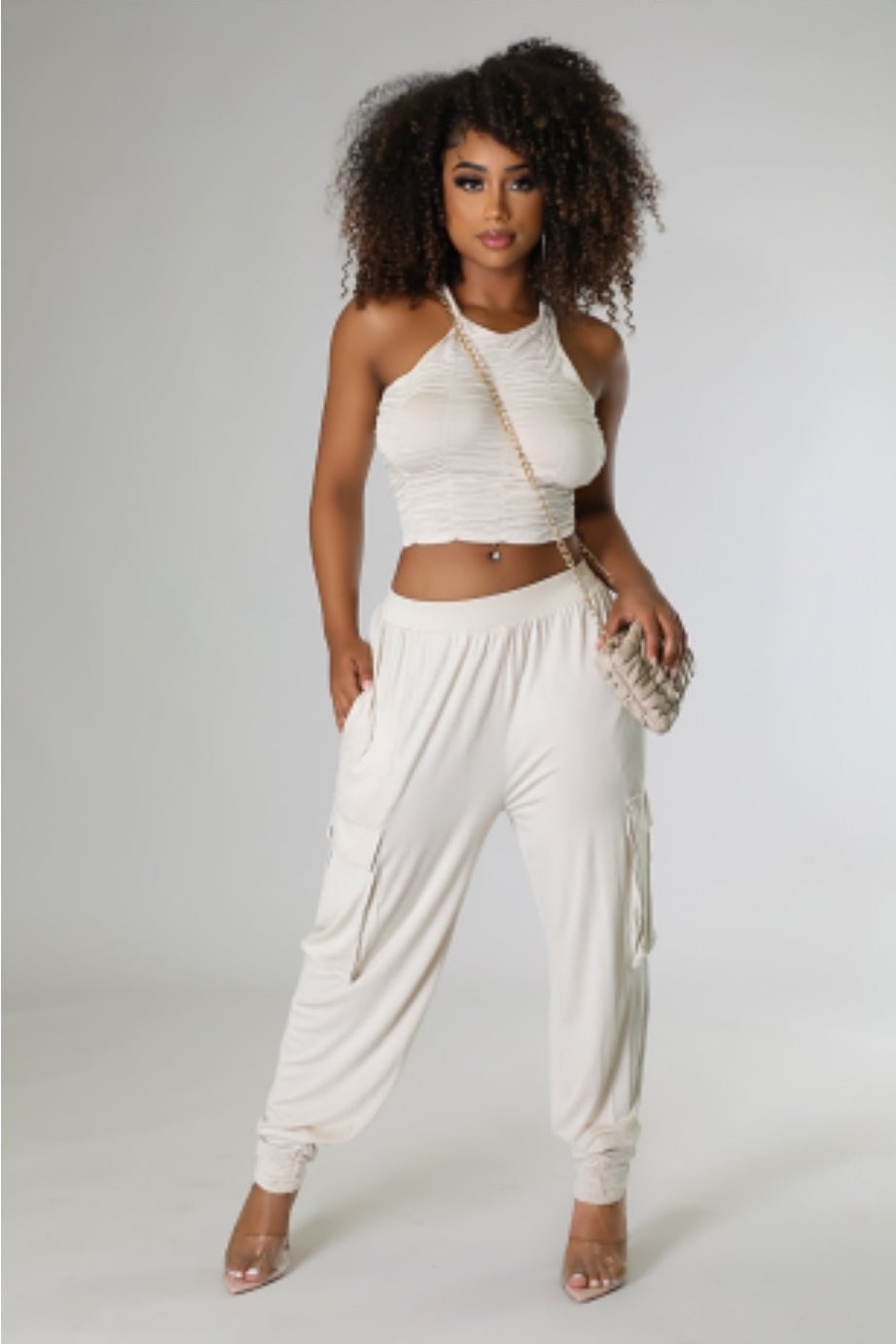 "ON THE GO" SET (TAUPE)